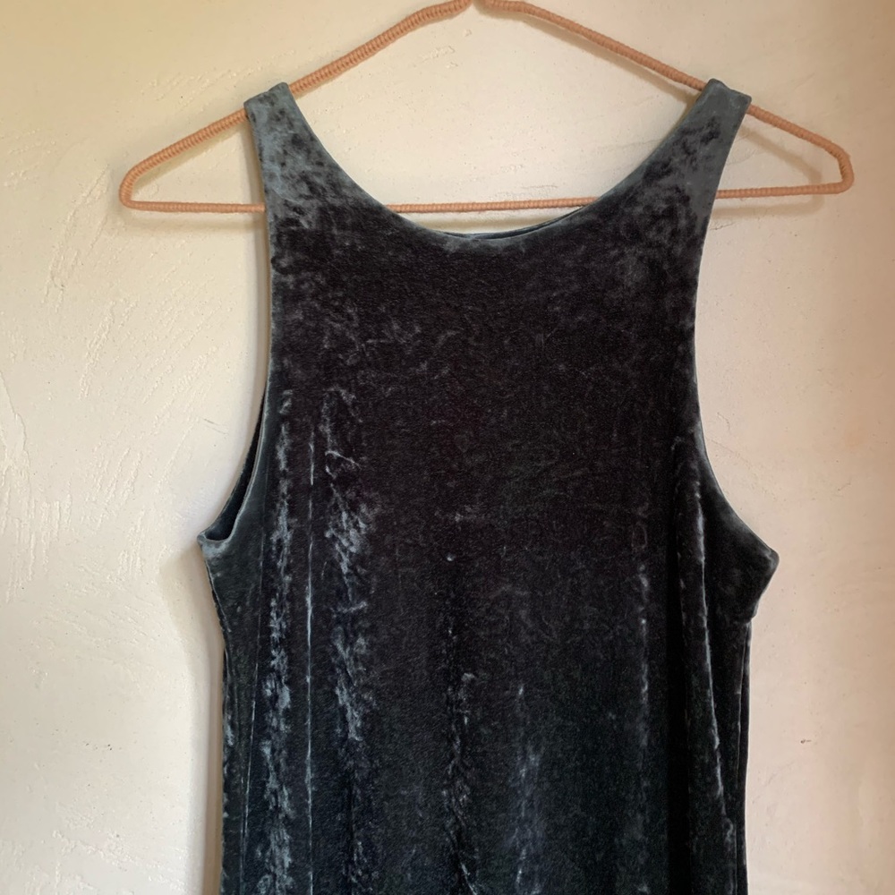 Betsey Johnson Crushed Velvet Bodycon 90s Dress